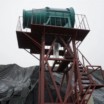 60米環(huán)保降塵霧炮機(jī) 電廠煤棚防爆降塵噴霧機(jī)
