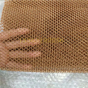 金屬裝飾網幕墻隔斷絲網 現貨篩網 螺旋推拉網簾網