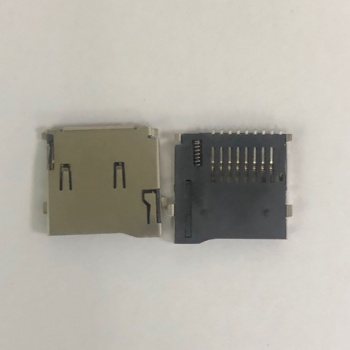 優質TF卡座 micro SD卡座 記憶卡座 TF卡套 帶自彈外焊式