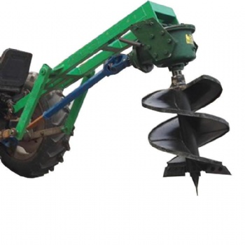 拖拉機(jī)式挖坑機(jī) 園林果園植樹造林挖洞機(jī) 電線桿鉆地機(jī)