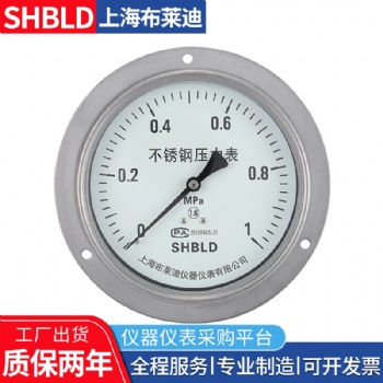 上海布萊迪YB-1**,YB-150B精密壓力表