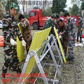 CJ-B130/100導(dǎo)軌插接式板壩防洪子堤