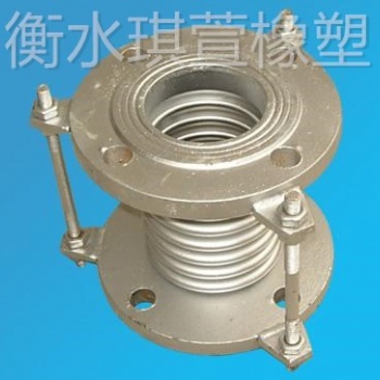 衡水琪萱供應通用型法蘭式船用真空拉桿伸縮膨脹節(jié)金屬波紋補償器