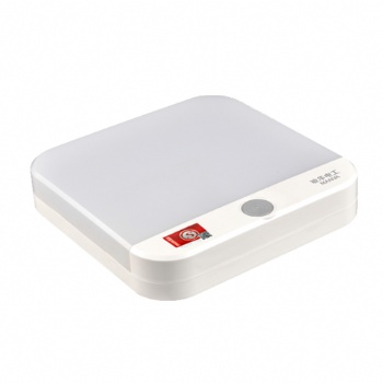 敏華A型集電集控智能應急消防方形簡約大型吸頂燈M-ZLJC-E12W6065