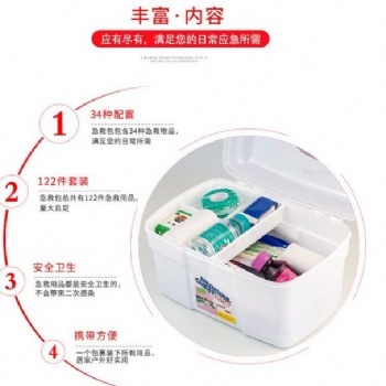 批發(fā)急救包戶外車載急救包 家庭急救箱 家庭防疫**箱現(xiàn)貨供