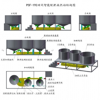 水肥施肥器設備 一體化滴灌精準節水灌溉 設備