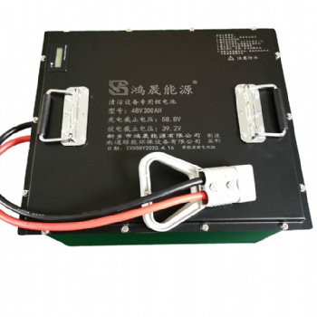 48V200AH掃地機(jī)，48VAGV搬運(yùn)車(chē)用鋰電池組，新鄉(xiāng)鴻晟能源鋰電池廠家