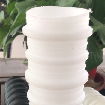 定制2016竹節(jié)式橋梁塑料波紋管 白色預(yù)應(yīng)力白色波紋管