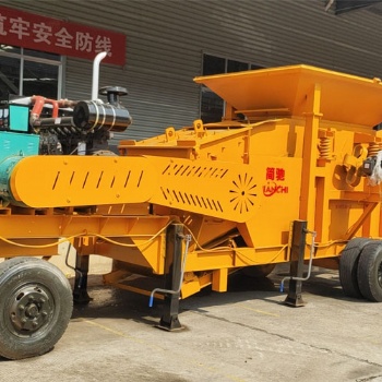 湖南簡馳800移動制砂機 制砂機專業(yè)廠家_成品率80-90％