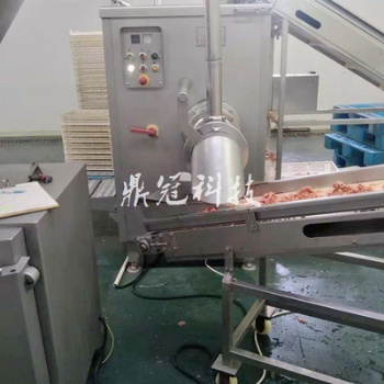 鼎冠禽類雞架骨肉分離機(jī) DG-180型雞架肉泥擠出機(jī) 魚類骨肉分離設(shè)備