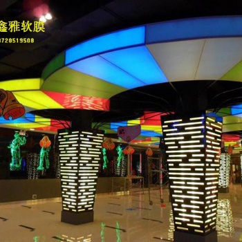 寧夏中衛中寧軟膜天花制作 固原超薄軟膜燈箱材料批發 鑫雅軟膜天花加盟