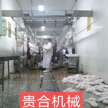 肉兔屠宰加工生產線 兔子屠宰機械定制 家兔屠宰視頻