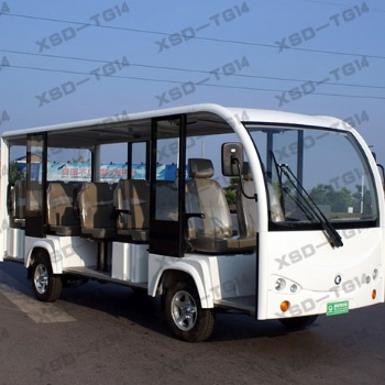 廣東中山電動景區觀光車 14座 敞開款