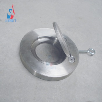 廠家現(xiàn)貨鑄鋼對(duì)夾式止回閥 H74W超薄型內(nèi)夾圓片對(duì)夾單向閥