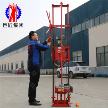 野外勘探巖石層取樣鉆機(jī) 輕便電動(dòng)巖心鉆機(jī) 地質(zhì)檢測(cè)淺層打孔機(jī)