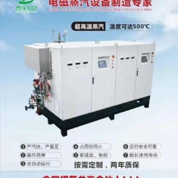 高溫電磁蒸汽發(fā)生器 蒸汽溫度500度可連續(xù)穩(wěn)定工作