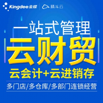 金蝶精斗云財(cái)貿(mào)財(cái)務(wù)進(jìn)銷存一體化庫(kù)存?zhèn)}庫(kù)管理銷售采購(gòu)資金管理系統(tǒng)
