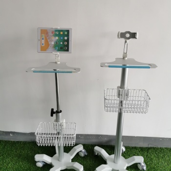 便攜式掌上B超彩超推車IPAD平板電腦移動(dòng)臺(tái)車支架