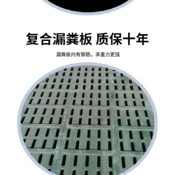 廠家供應 加厚豬舍接糞板塑料 豬用漏糞板 定位欄復合漏糞板豬用
