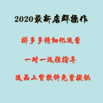 拼多多工作室創(chuàng)業(yè)加盟，拼多多無貨源開店群軟件代理貼牌招商