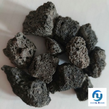 微污染水水源過濾濾料火山巖濾料出廠報價