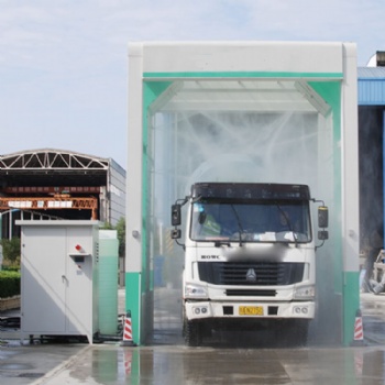 工程用龍門式洗車機 固定式安裝