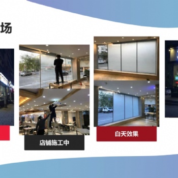 常州及周邊櫥窗廣告制作