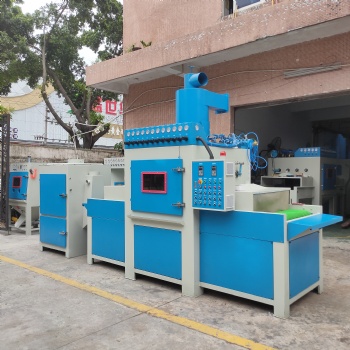 自動噴砂機(jī)鋁壓鑄件噴砂機(jī)浙江嘉興平面輸送式噴砂機(jī)廠家