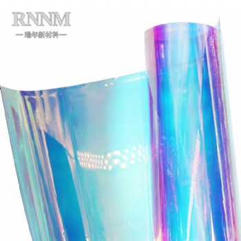 RNNM瑞年 高亮 彩虹膜 七彩幻彩膜 彩色透明pvc