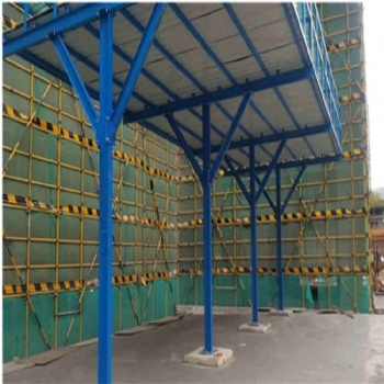 施工現(xiàn)場標(biāo)準(zhǔn)化鋼筋加工棚安全防護棚安平方信生產(chǎn)定制廠家