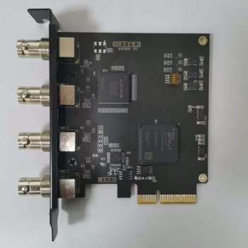 4路SDI/HDMI PCIE視頻采集卡廣播同軸實時無壓縮**會議游戲教學直播
