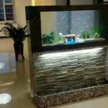 保定徐水鑫德龍水族私人訂制魚缸