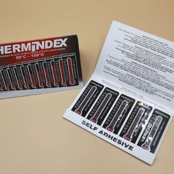原裝 0-50℃、50-100℃ 英國THERMAX可逆測溫試紙可逆溫度紙