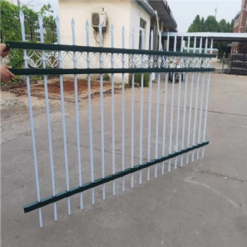 鋅鋼護(hù)欄廠家工廠小區(qū)學(xué)校圍欄三橫桿鋅鋼護(hù)欄生產(chǎn)定制