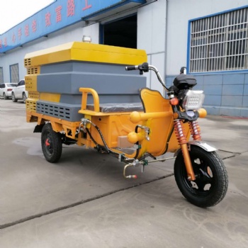 電動三輪高壓清洗車 高壓沖洗車清理廣告 學校小區物業廣告垃圾桶清理車