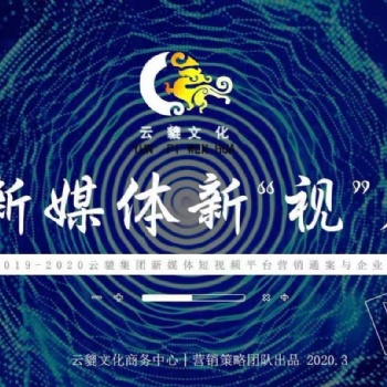 企業(yè)新媒體賬號(hào)ip全案運(yùn)營(yíng)