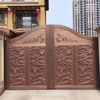 金銅韻庭院銅門 小區(qū)銅門 防盜門