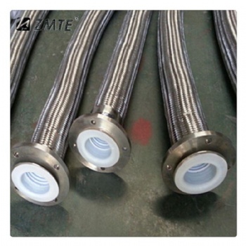 定制 內襯四氟不銹鋼金屬軟管 耐高溫耐腐蝕襯四氟金屬軟管 廠家供應