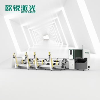 歐銳TN6016全自動激光切管機，高效、智能、精度高