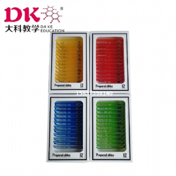 廠家批發塑料生物切片套裝 四色+混合塑料套裝 兒童科普生物切片 顯微鏡配件