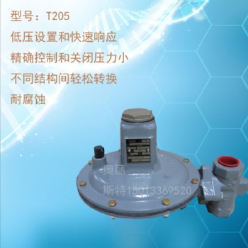 T205 系列儲(chǔ)罐氣封調(diào)壓器FISHER低壓T205代替Y690AH減壓閥