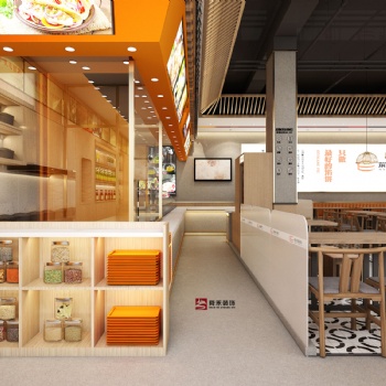 濟(jì)南餡餅店粥鋪裝修設(shè)計(jì)公司