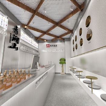 濟(jì)南個(gè)性奶茶店咖啡店裝修設(shè)計(jì)公司