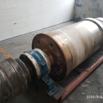 甘肅原油行業臥式離心機轉鼓維修動平衡