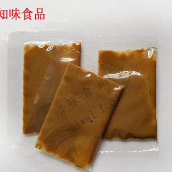 供應知味食品熱干面醬料包