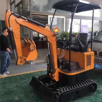 現貨小型履帶式挖掘機 果園農用路基建設用小型柴油挖掘機
