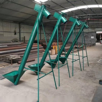 三農(nóng)機械 蛟龍上料機廠家 不銹鋼螺旋輸送機 粉狀物料提升機