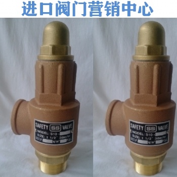 臺灣進口S10蒸汽安全閥