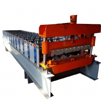 金屬成型設(shè)備彩鋼瓦機(jī)械全自動(dòng)840型彩鋼成型機(jī)屋頂冷彎輥壓成型機(jī)