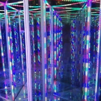 商場游樂場新型游樂設施奇幻鏡子迷宮 鋁合金鏡宮可定制